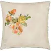 Image de Taie D'oreiller Imprimée En Satin De Coton, Giardino Di Rose Acacia - 65 X 65 Cm - Beige Clair