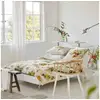 Image de Housse de couette imprimée en satin de coton, giardino di rose acacia