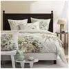 Image de Housse de couette imprimée en satin de coton, margaretta