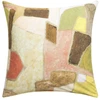 Image de Taie D'oreiller Imprimée En Percale De Coton, Clay Collage - 65 X 65 Cm - Multicolore