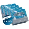 Image de Chaussettes Floculantes Piscine - 32 Cartouches Clarifiantes 125g - 4 Kg - Edg By Aqualux