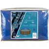Image de Bâche Solaire Diam 521 Bleue Foncée 180 Microns Sans Ourlet Edg Pour Piscine Autoportante Diam 549 - Edg By Aqualux