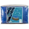 Image de Bache Solaire 350x720 Bleue Foncée 180 Microns Sans Ourlet EDG pour piscine tubulaire 360X730