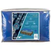 Image de Bache Solaire 460x800 Bleue Foncée 180 Microns Sans Ourlet EDG pour piscine tubulaire 470x810