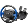 Image de Thrustmaster T150 Force Feedback Noir, Bleu USB Volant + pÃ©dales PC, PlayStation 4, Playstation 3 en occasion ou reconditionné