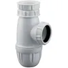 Image de Siphon évier réglable sortie D40 plastique blanc - Valentin - 75030000100