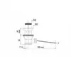 Image de Bonde De Vidage Automatique Plastique / Inox Chrome Ø40 Mm 62 Mm Valentin