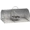 Image de Nasse à rats - 1/2 ronde - Galvanisée - 40 x 23 x 18 cm