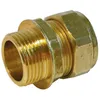 Image de Raccord bicône droit laiton - M 3/8 - Diamètre 12 mm