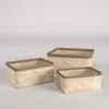 Image de COMPACTOR Lot de 3 paniers Halong naturel