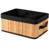 Image de Panier De Rangement Pliable En Bambou