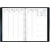 Image de Agenda - EXDI - OLYMPE - Spirale - 16x24 cm - Noir - Multilingue