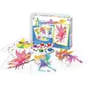 Image de Jeu de peinture pour enfants - SENTOSPHERE - Aquarellum Junior Fées - coffret créatif - 4 tableaux sertis