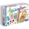 Image de SENTOSPHERE Aquarellum Junior - Hiboux - Jouet créatif - Multicolore - Bleu - 4 ans et plus
