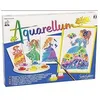 Image de Kit Aquarellum Junior - SENTOSPHERE - Princesses - 4 Tableaux - Mixte - A partir de 7 ans
