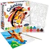 Image de Peinture Acrylique - Colorizzy - Savane - Peinture A Numéro Pour Jeunes Artistes - Des 8 Ans