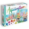 Image de Peinture aquerelle - SENTOSPHERE - Aquarellum - Capitales - 9 couleurs - 3 tableaux - Sertissage sur papier Vélin - Dès 7 ans