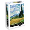 Image de Puzzle 1000 Pieces - Champ De Ble Avec Cypres - Vincent Van Gogh