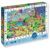 Image de Puzzle 100P - La fete foraine - SENTOSPHERE - Bleu - Carton - Dès 6 ans