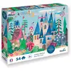 Image de Puzzle Sentosphere Château Féérique 54 Pièces 47.5x33 Cm Bleu Carton