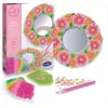Image de Miroir Mosaique Fleurs A Diamanter -