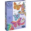 Image de Porte-Clés à diamanter - SENTOSPHERE - Art & Créations - 5 supports - Strass Multicolores - 5 attaches - Dès 8 ans