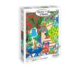 Image de Kit Peinture Par Numéro Sentosphere Patio Andalou 250x325x1,8 Mm Multicolor Carton Toilé