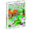 Image de Kit Peinture Sentosphere Palette D'artiste Mésange Au Printemps Multicolor Autres