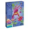 Image de Tableau Sequins Sentosphere Colibri 18 X 18 Cm Multicolor