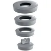Image de Bouchon universel - WIRQUIN - Gris - Adaptable - 3 anneaux - Diamètre 36 à 58 mm