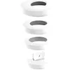 Image de Bouchon universel blanc - WIRQUIN - Pour évier lavabo lave-mains ou baignoire - 9 x 15 x 3 cm