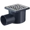 Image de Siphon de sol Ã  maÃ§onner pour douche Ã  l'italienne 10x10cm en occasion ou reconditionné