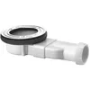 Image de Bonde extra-plate pour receveur de douche - Wirquin - 30722575 - Blanc - ABS - Intérieur