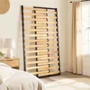 Image de Sommier Extensible - Sommier Modulable 1 à 2 Places 84-156 cm 27 Lattes Multiplis   Lit Gain de Place Compact