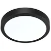 Image de Plafonnier rond IP65 (1800lm 5700K ) - Noire - Voltman