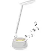 Image de Lampe De Bureau Avec Lumières Led Et Enceinte Bluetooth