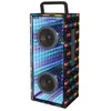 Image de Enceinte Lumineuse Bluetooth iParty - LEXIBOOK - Effet miroir et LEDs - Mixte - A partir de 8 ans