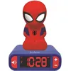 Image de LEXIBOOK - Réveil veilleuse Spiderman - Sons et mélodies écran LCD rétro-éclairé et lumineux - Bleu Rouge