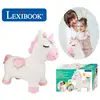 Image de Porteur - Licorne Sauteuse Gonflable En Peluche - Housse Amovible - Pour Enfant A Partir De 3 Ans