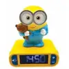 Image de Radio réveil avec Bob - RL800DES - Bleu/Jaune LEXIBOOK