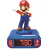 Image de Réveil Veilleuse Digital - Super Mario - 3d Lumineux Et Sonore - Bleu Et Rouge - Enfant