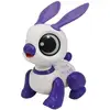 Image de Power Rabbit Mini - Robot Lapin Avec Effets Lumineux Et Sonores, Contrôle Par Claquement De Main, Répétition