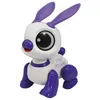 Image de Power Rabbit Mini - Robot lapin avec effets lumineux et sonores contrôle par claquement de main répétition