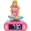 Image de Réveil Digital Avec Veilleuse Lumineuse, Barbie En 3d, Et Effets Sonores