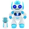 Image de Lexibook - Powerman® Shoot Robot Programmable avec Dance Musique démo   Télécommande et disques à lancer inclus en mousse inclus