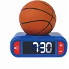 Image de Réveil Avec Veilleuse Basketball En 3d