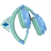 Image de Casque Lumineux Pliable Bluetooth Et Filaire Avec Un Design D'une Tiare De L'univers De La Reine Des Neiges Avec Limitat