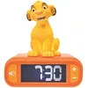 Image de Réveil Veilleuse Digital Simba 3d Lumineux Et Sonore Jaune Enfant