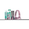 Image de Casque 2-en-1 Stitch Angel Tissu Rose On-ear 19x8x17 Cm Lexibook