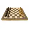 Image de Jeu D'échecs Chessman Classic Bois Clair/foncé 50x50 Cm Lexibook